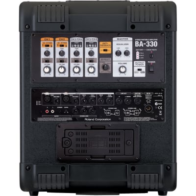 Roland BA-330 Portable Stereo Digital PA System, Battery Powered, 6.5'' Speakers image 5