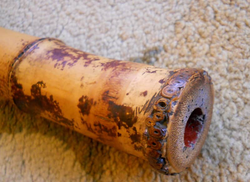 Japanese Shakuhachi 1.9 C Tozan Jinashi (untreated bore) Reverb