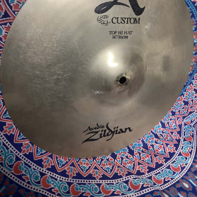 Zildjian 14" A Custom Hi-Hat Cymbals (Pair) image 5