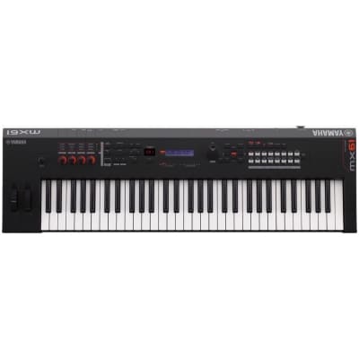 Yamaha MX61 v2 Keyboard Synthesizer, 61-Key, Black