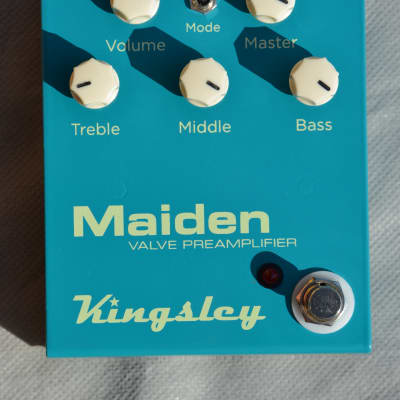 Kingsley Maiden Tube Dumble Preamplifier Mullard NOS equipped + EQ Lift Boost + TRS cable image 3