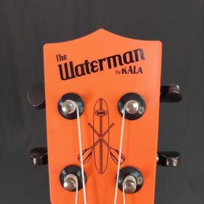Kala KA-SWB-RD Waterman Series Soprano Ukulele - Matte Tomato Red image 3