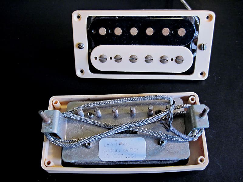 Gibson Burstbucker Pro Set – Lead Pro & Rhythm Pro Exposed Zebra Coils  w/Pickup Rings