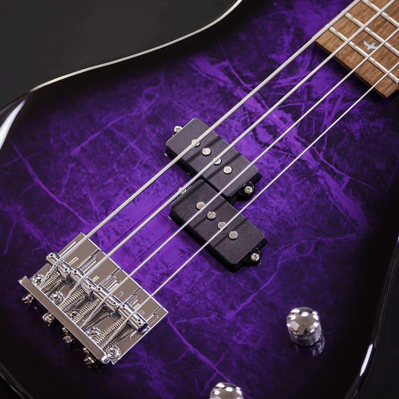 Lindo PDB Series Purple Dove Electric Bass Guitar With Hard Case