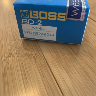 Boss BD-2 Blues Driver with WEED mod (Japan) | Reverb