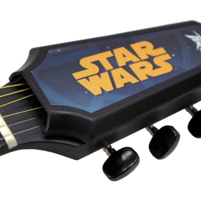 Peavey Star Wars Classic Luke vs. Vader 1/2 Size Student Acoustic 18 Fret First Beginner Guitar image 5