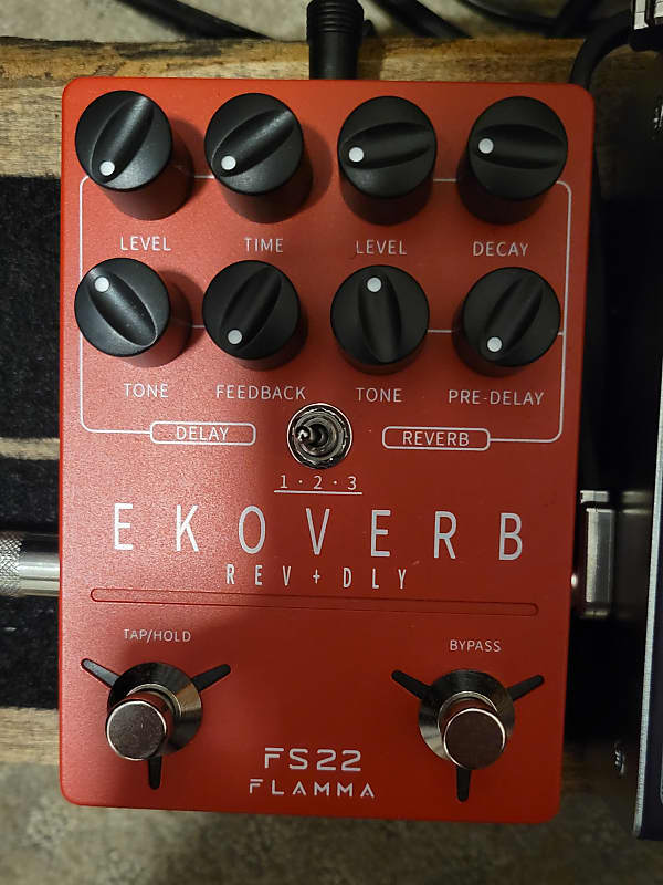 Flamma FS22 Ekoverb Reverb + Delay Pedal Reverb