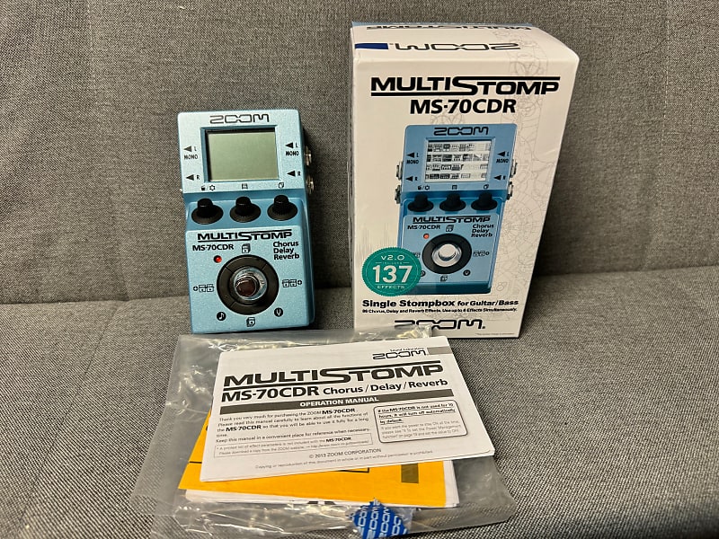 Zoom MS-70CDR MultiStomp