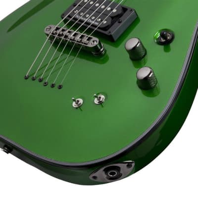 Schecter Kenny Hickey C-1 EX S Steele Green - FREE GIG BAG -Electric Guitar Sustainiac - Baritone - BRAND NEW image 6