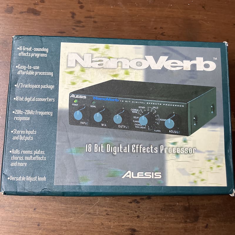 Alesis Nanoverb 18-Bit Digital Effects Processor | Reverb