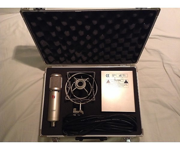 SE Electronics SE 2200T Tube Condenser Microphone with PS and | Reverb