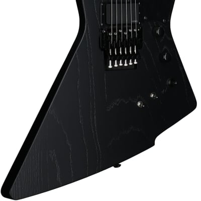 Schecter Jake Pitts E-1 FR-S Electric Guitar, Satin Black Open Pore image 3