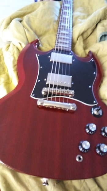 Epiphone SG custom shop limited edition 2010 Cherry red | Reverb
