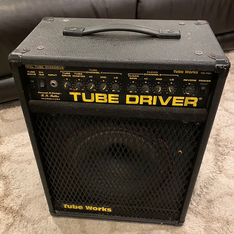 Tube Works Tube Driver TD752 1995 Black Reverb