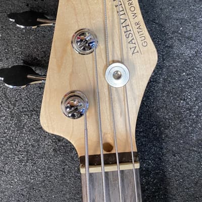 Nashville Guitar Works NGW210 P Bass in Ivory image 4