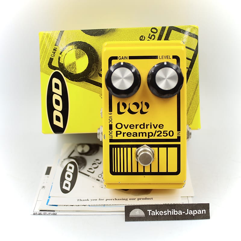 DOD Overdrive Preamp 250