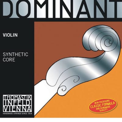 Thomastik-Infeld 132A Dominant Silver Wound Synthetic Core 4/4 Violin String - D (Heavy)