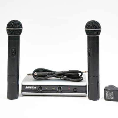 Samson Stage 266 Dual Handheld Wireless Microphone System with