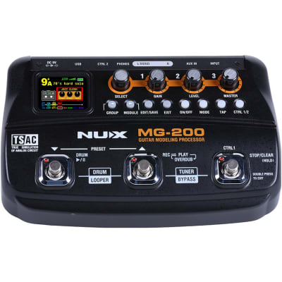 Reverb.com listing, price, conditions, and images for nux-mg-200