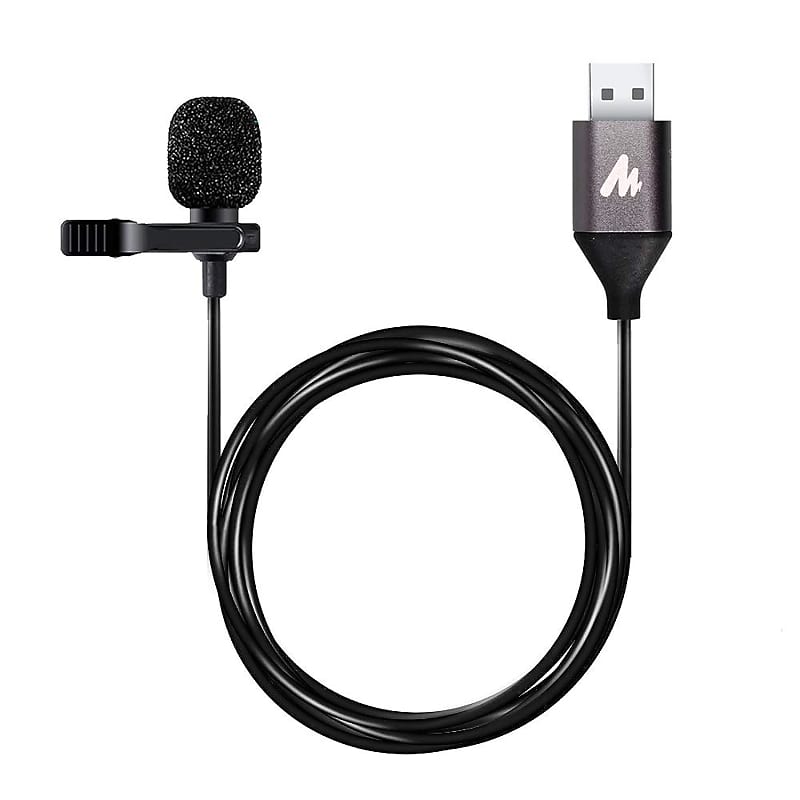 USB Desktop Microphone Plug &Play Omnidirectional PC Laptop