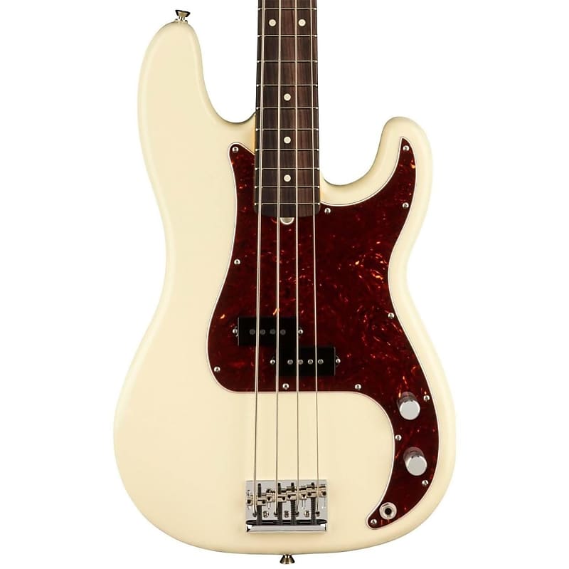 Fender American Professional II Precision Bass (Olympic White, Rosewood Fretboard) image 1