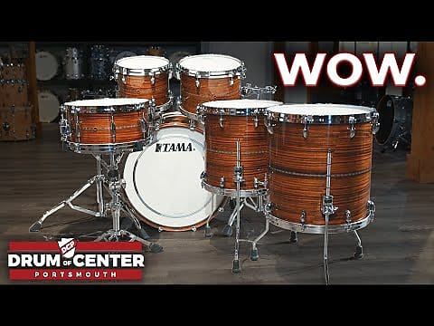 Tama Star Bubinga 5pc Drum Set - Natural Rosewood | Reverb