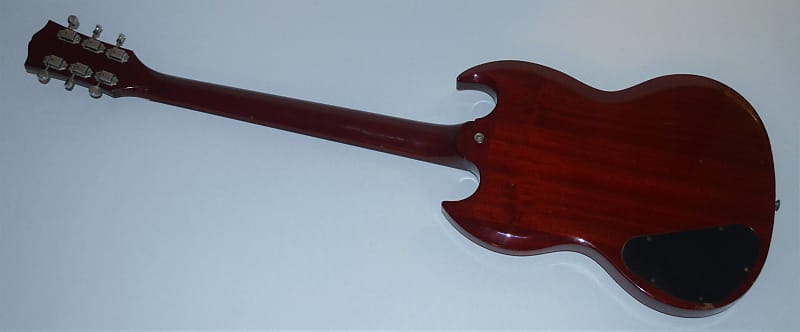 Greco Sg Junior 1962 Replica Long Tenon Neck P90 Wine Red