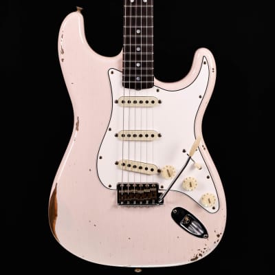 Fender Custom Shop LTD '64 Stratocaster Relic, Super Faded Aged Shell Pink 7lbs 11.2oz image 4