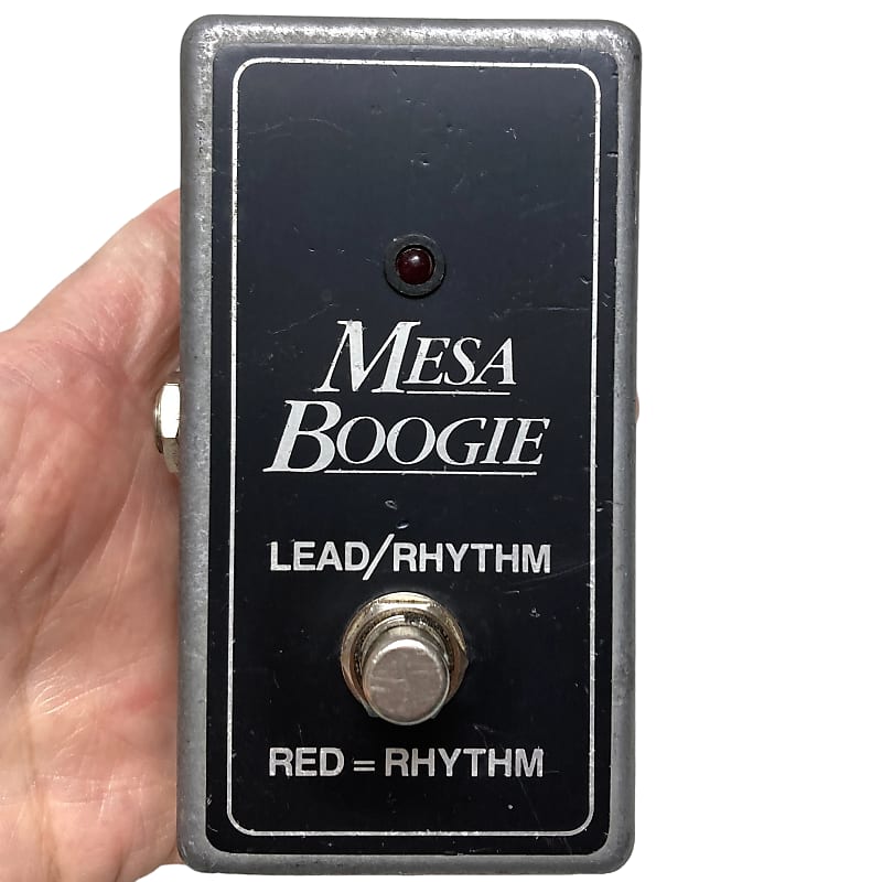 Mesa Boogie Lead/Rhythm Footswitch 1980s | Reverb