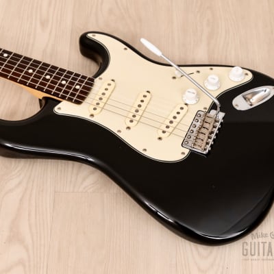 1983 ESP 400 Series ST465 Vintage S-Style Guitar Black, One-Owner w/ Case, Japan image 9