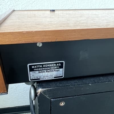 Hohner Automatic Rhythm Player - Vintage Drumcomputer image 7