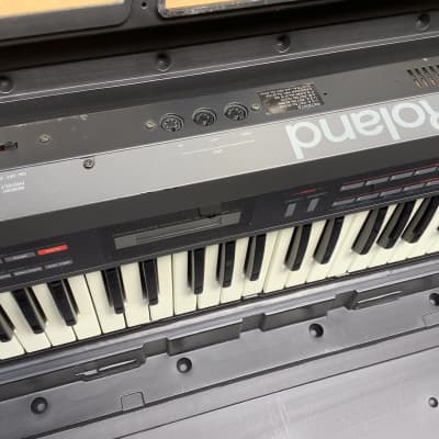 Roland Alpha Juno-1 49-Key Programmable Polyphonic Synthesizer 1985 - 1988 - Black image 10