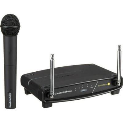 Audio Technica ATW R250 Wireless VHF 169.505 MHz w DR T16 MIC