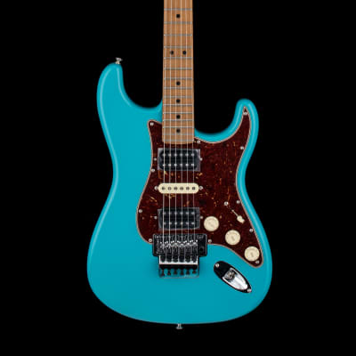Fender Custom Shop Empire 67 Super Stratocaster HSH Floyd Rose NOS - Taos Turquoise #15537 image 3