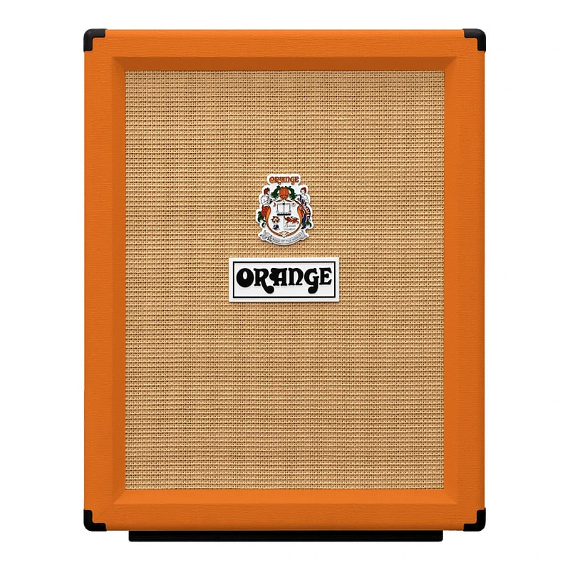 Orange PPC212V | 120W 2x12 Open-Back Guitar Cabinet, Orange image 1