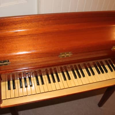 Italian Virginal Harpsichord crafted by Thomas John Dick 2008, 54 strings (B1 to E6), Sitka Spruce image 4