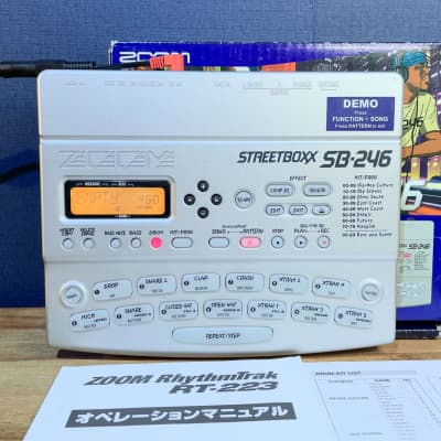 [Ultra Rare!] Zoom StreetBoxx SB-246 Drum Machine in Mint Condition w/ Original Box