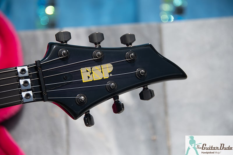 2001 ESP Forest-GT Electric Guitar Neck-Through - See Through Purple w/  Seymour Duncan SHR-1 & TB-4 PU's - Made in Japan