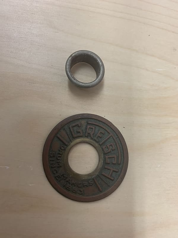 Gretsch Round Bass Drum Badge 1958 image 1
