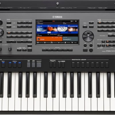 Yamaha PSR-A5000 61-Key World Arranger Keyboard, Black