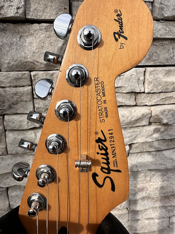 Fender Squier Stratocaster Mexican RARE 90s | Reverb