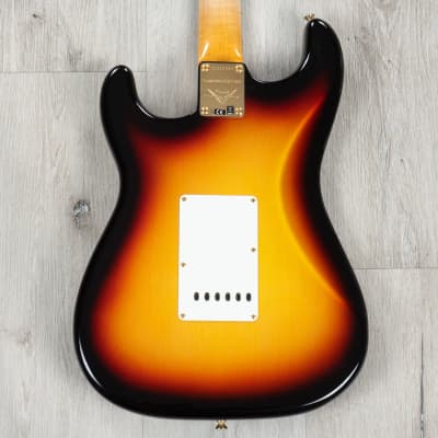 Mint Fender Custom Shop LTD 1965 Stratocaster Closet Classic Guitar, 3-Tone Sunburst image 4