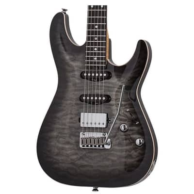 Schecter California Classic Made in Japan, Charcoal Burst, Mint Condition w/ Case, Free Shipping, Authorized Dealer image 13