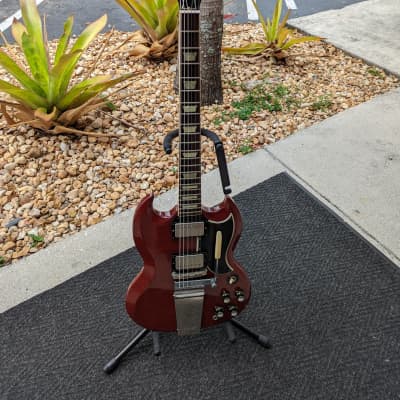 Gibson Vintage SG Standard with Maestro Vibrola Cherry 1965 image 2