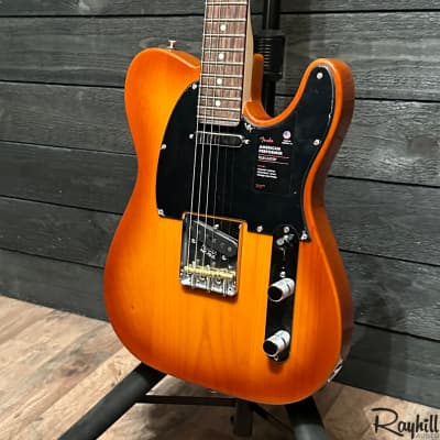 Fender American Performer Telecaster USA Electric Guitar - Honey Burst image 3