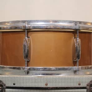 1950's Gretsch Broadkaster Name Band in Copper Mist 14x22