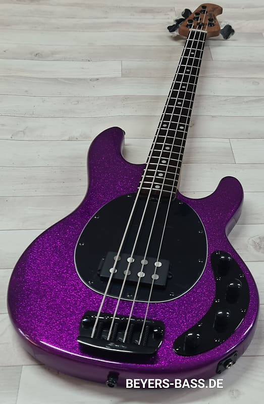 Sterling by Music Man StingRay Ray34 H, Purple Sparkle image 1