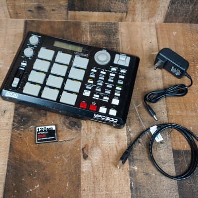 Akai MPC500 Music Production Center w/ Power Supply, Card, USB Cable