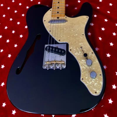Fender Classic Series '69 Telecaster Thinline w/Texas special and American Vintage Hot Rod Telecaster Bridge image 4