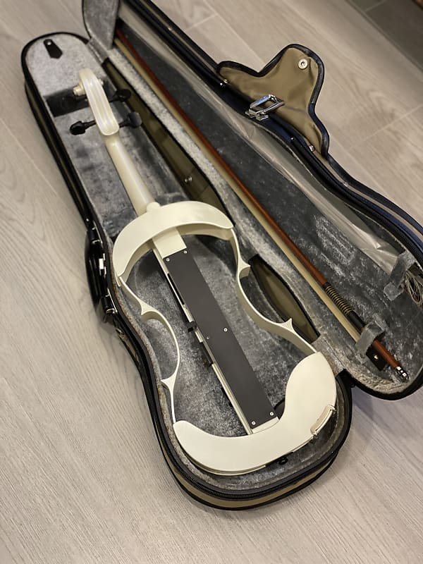 Kranz Electric Violin EV-75 SUGIZO Luna Sea White